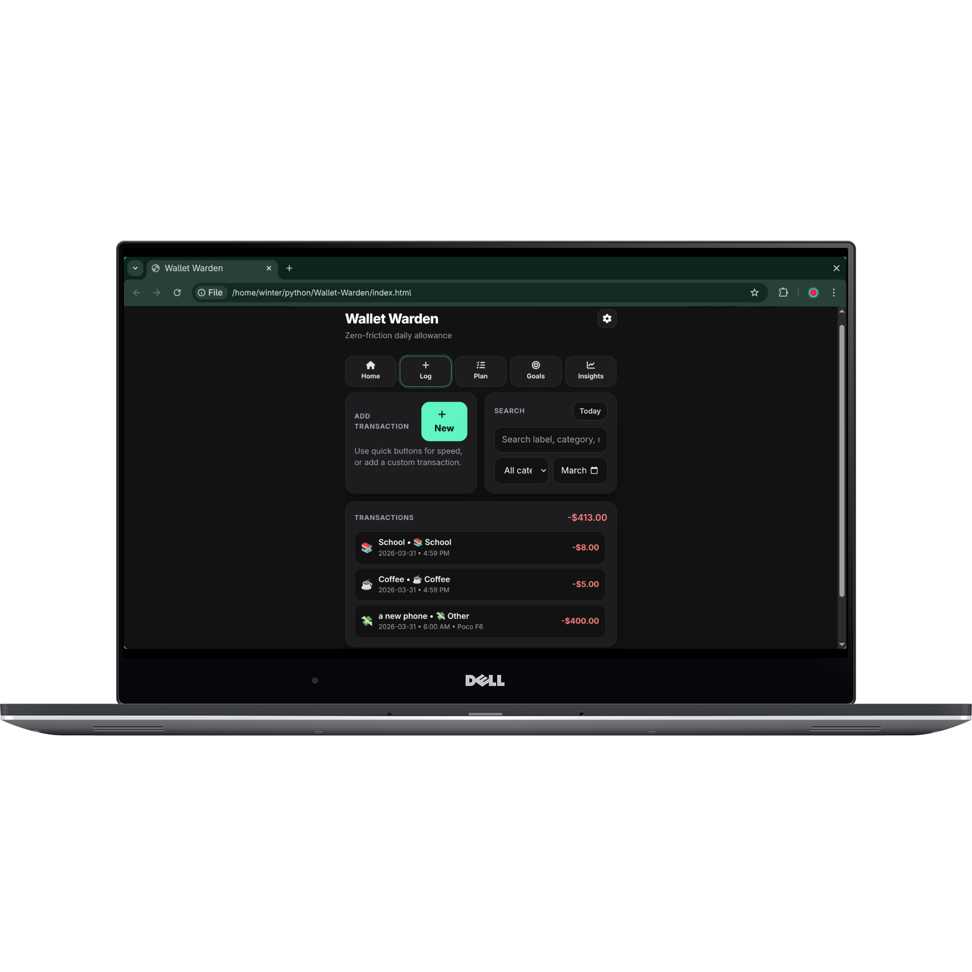 Wallet Warden screenshot 2