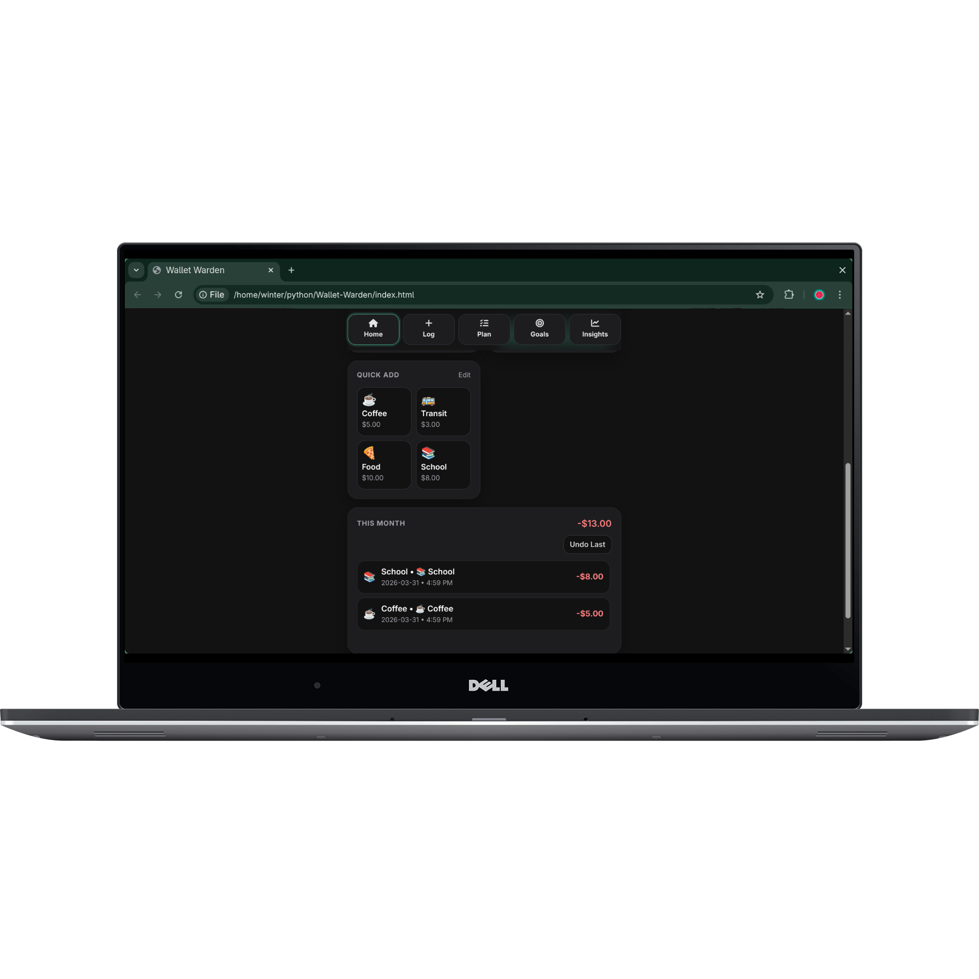 Wallet Warden screenshot 3